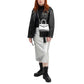 Mirror Metallic Leather Small Sammy Top Handle 21