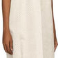 Off-White Polka Dot Glitter Mid-Length Dress