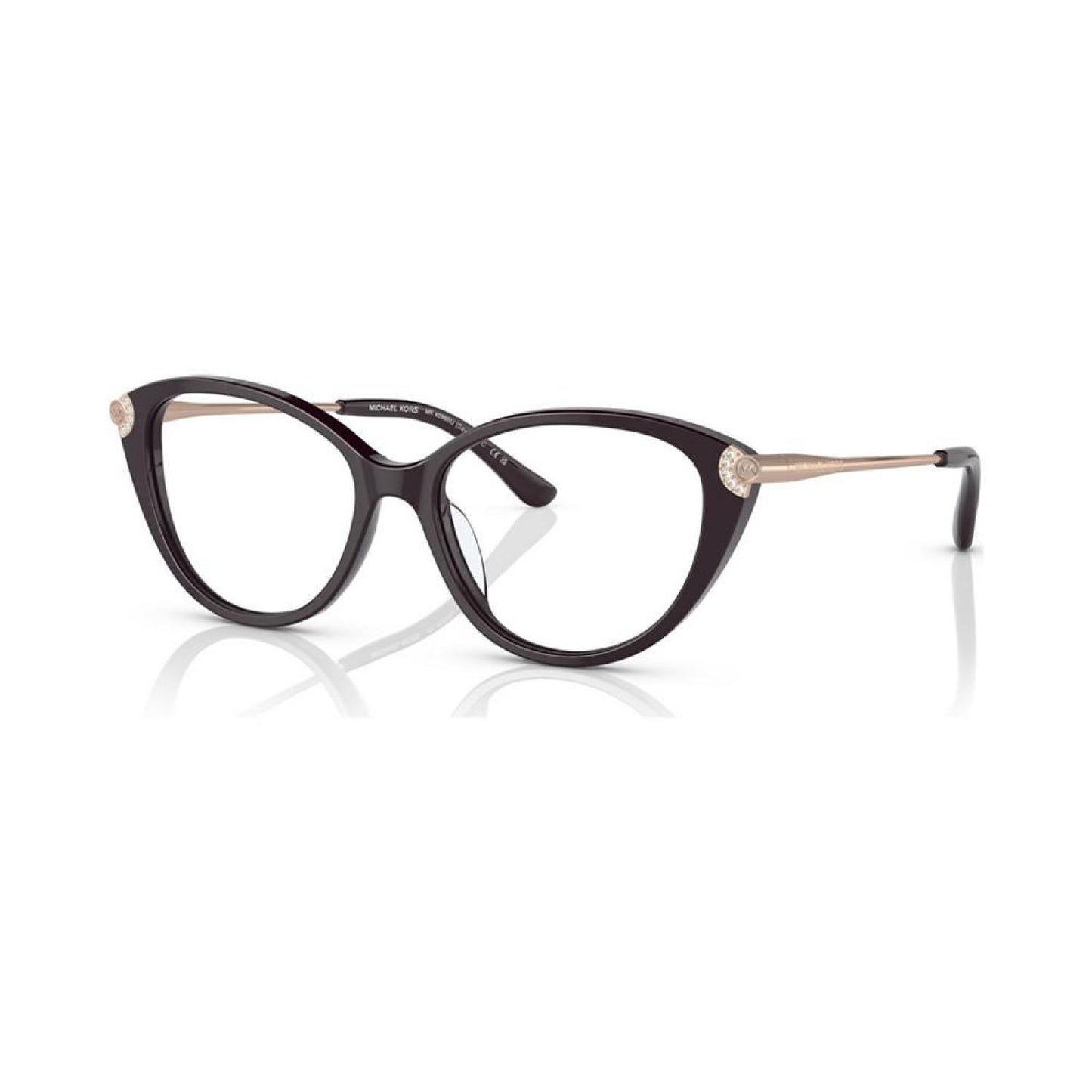 Women's Cat Eye Eyeglasses, MK4098BU53-O
