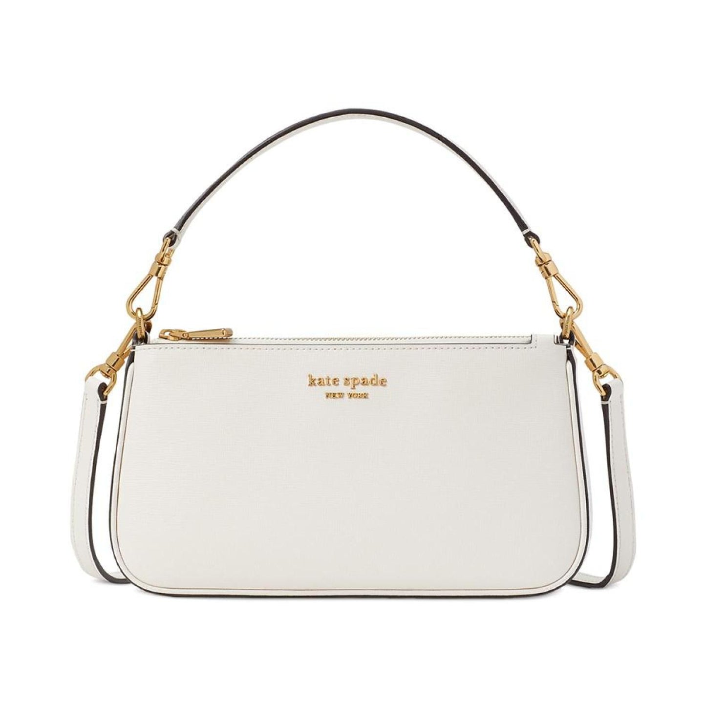 Morgan Saffiano Leather Small East West Crossbody