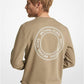 Logo Print French Terry Blend Sweatshirt