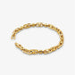 Astor Precious Metal-Plated Brass Link Bracelet
