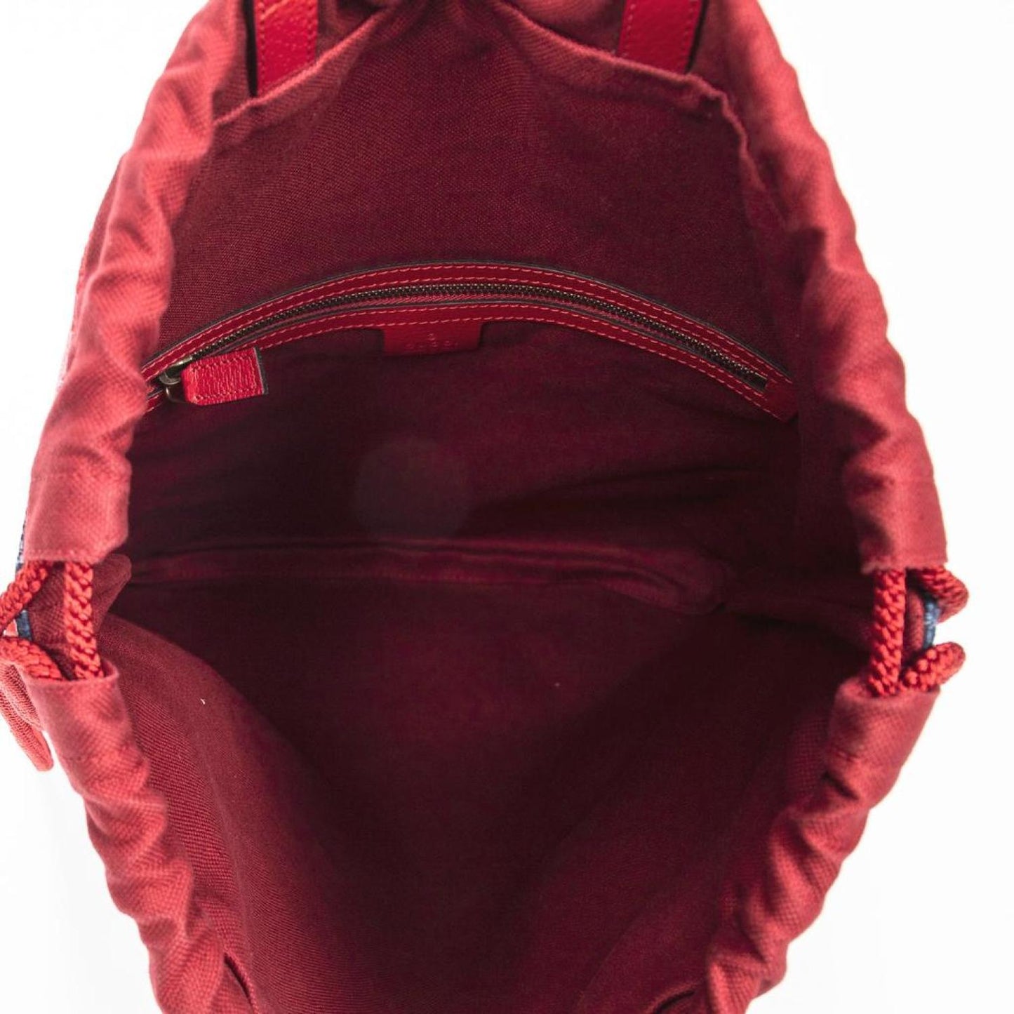 Striped Drawstring Backpack