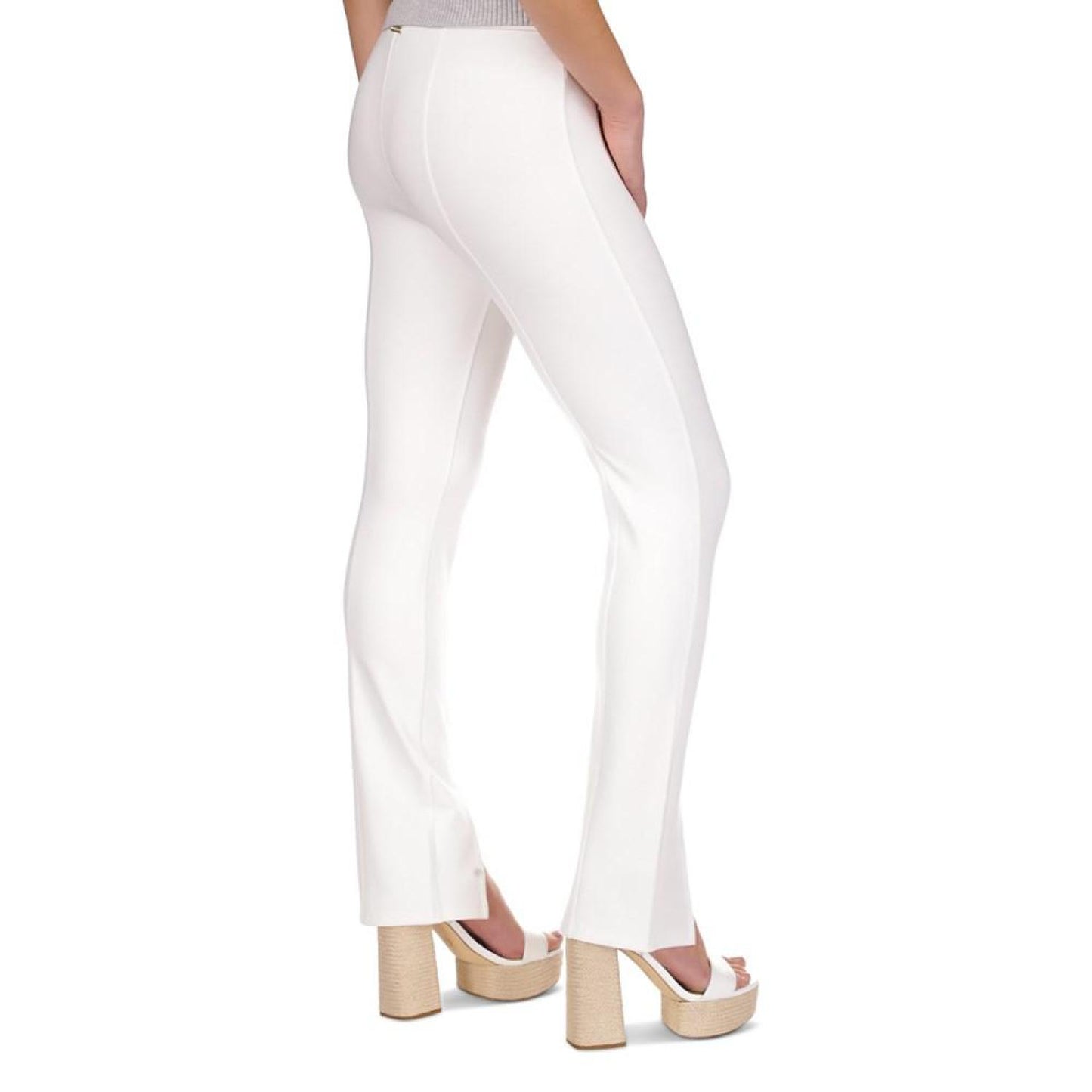 Women's Slit-Hem Leggings, Regular & Petite