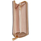 Morgan Colorblocked Saffiano Leather Zip-Around Continental Wallet