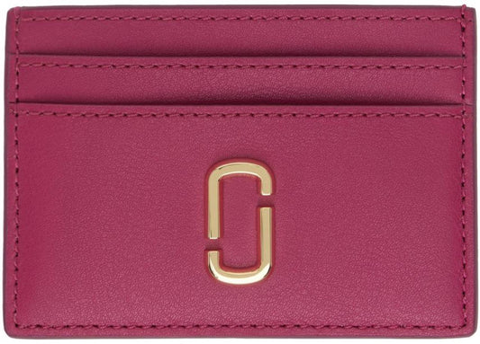 Pink 'The J Marc' Card Holder