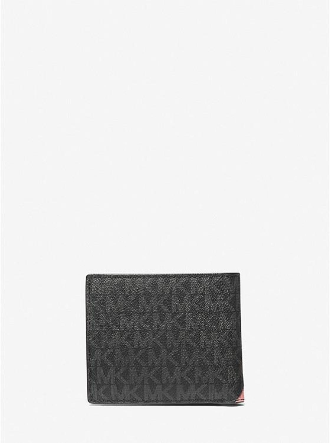 Cooper Logo and Faux Leather Billfold Wallet