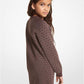 Metallic Logo Knit Dress