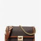 Sonia Medium Logo and Faux Leather Convertible Shoulder Bag