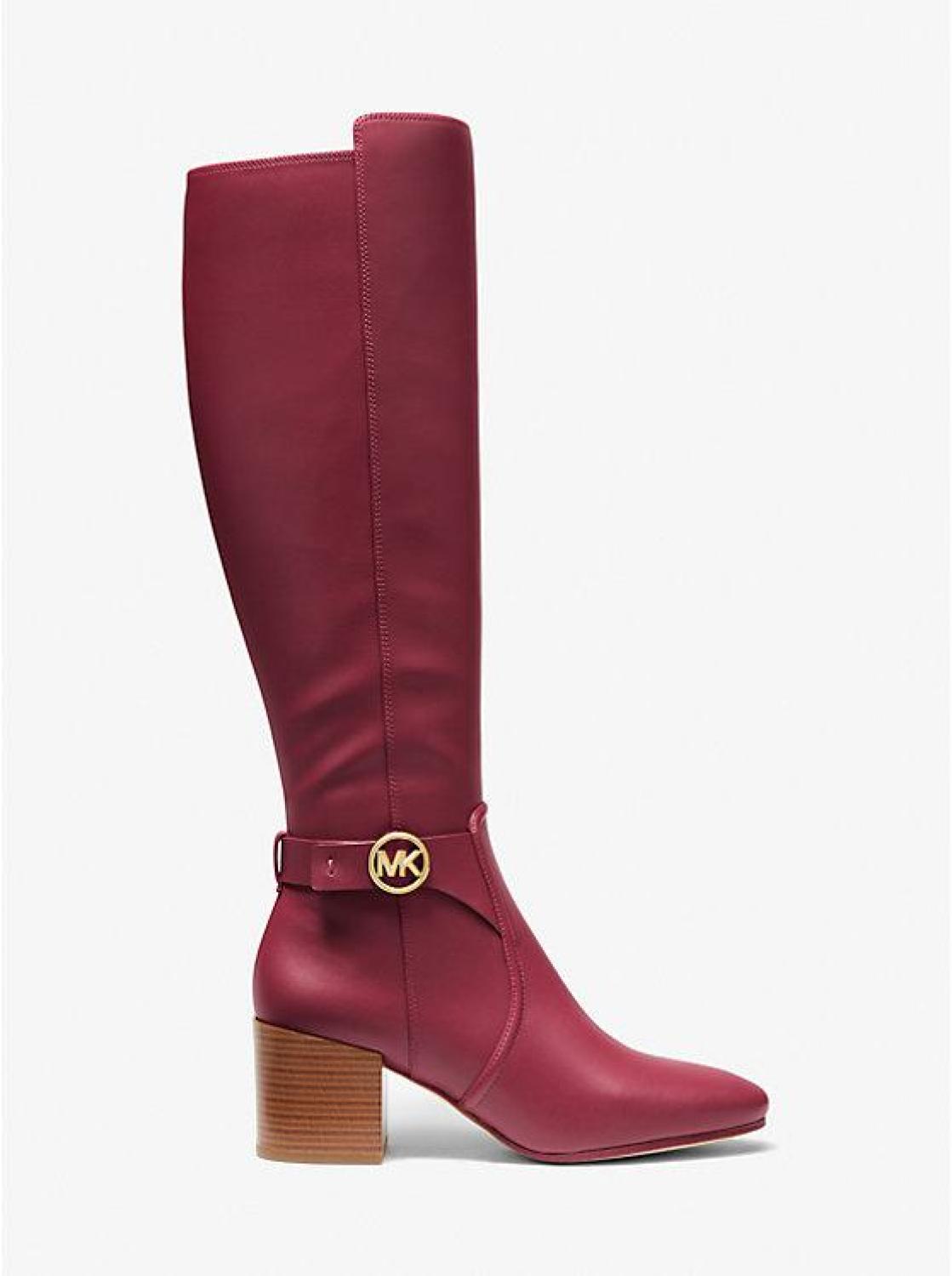 Carmen Faux Leather Riding Boot