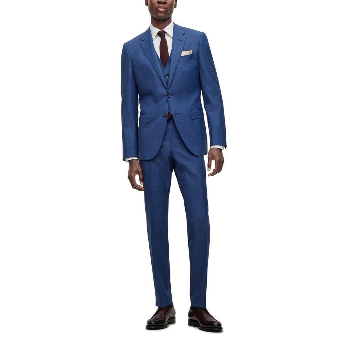Men's Three-Piece Slim-Fit Suit