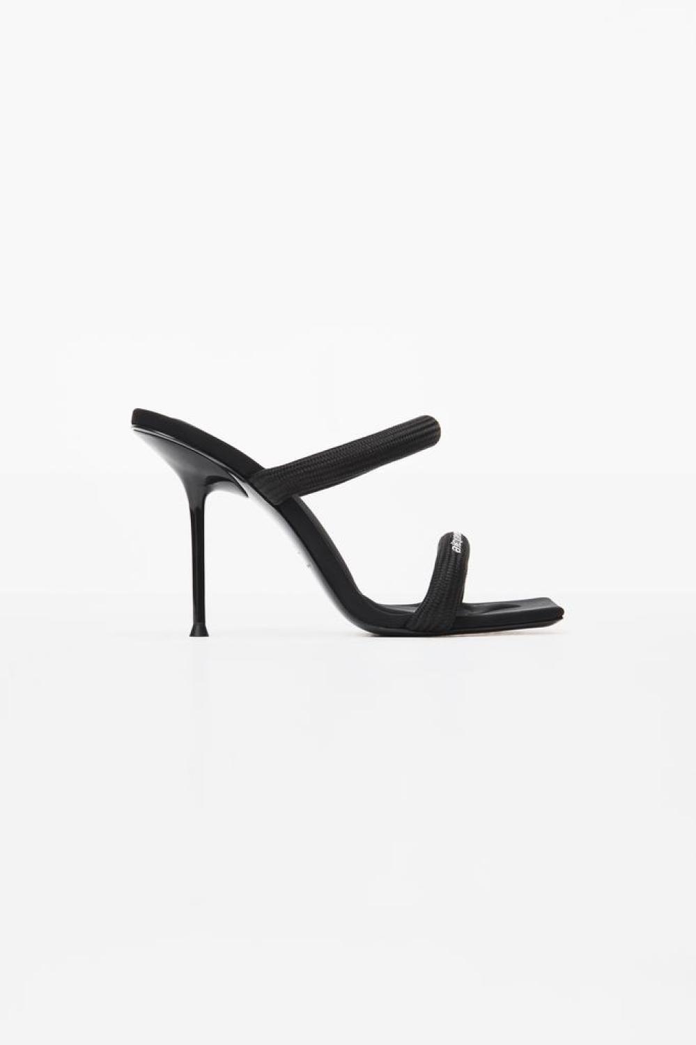 Delphine Ankle Strap Pump In Leather