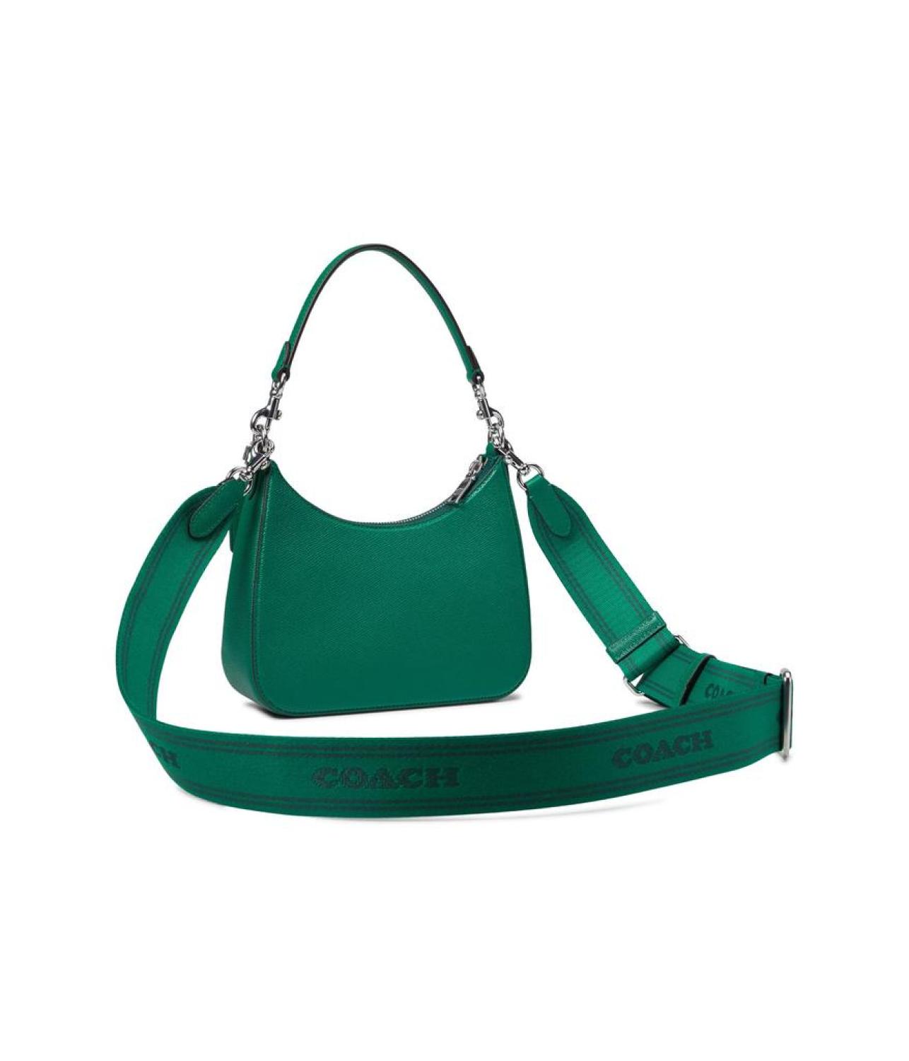 Hobo Crossbody in Cross Grain Leather