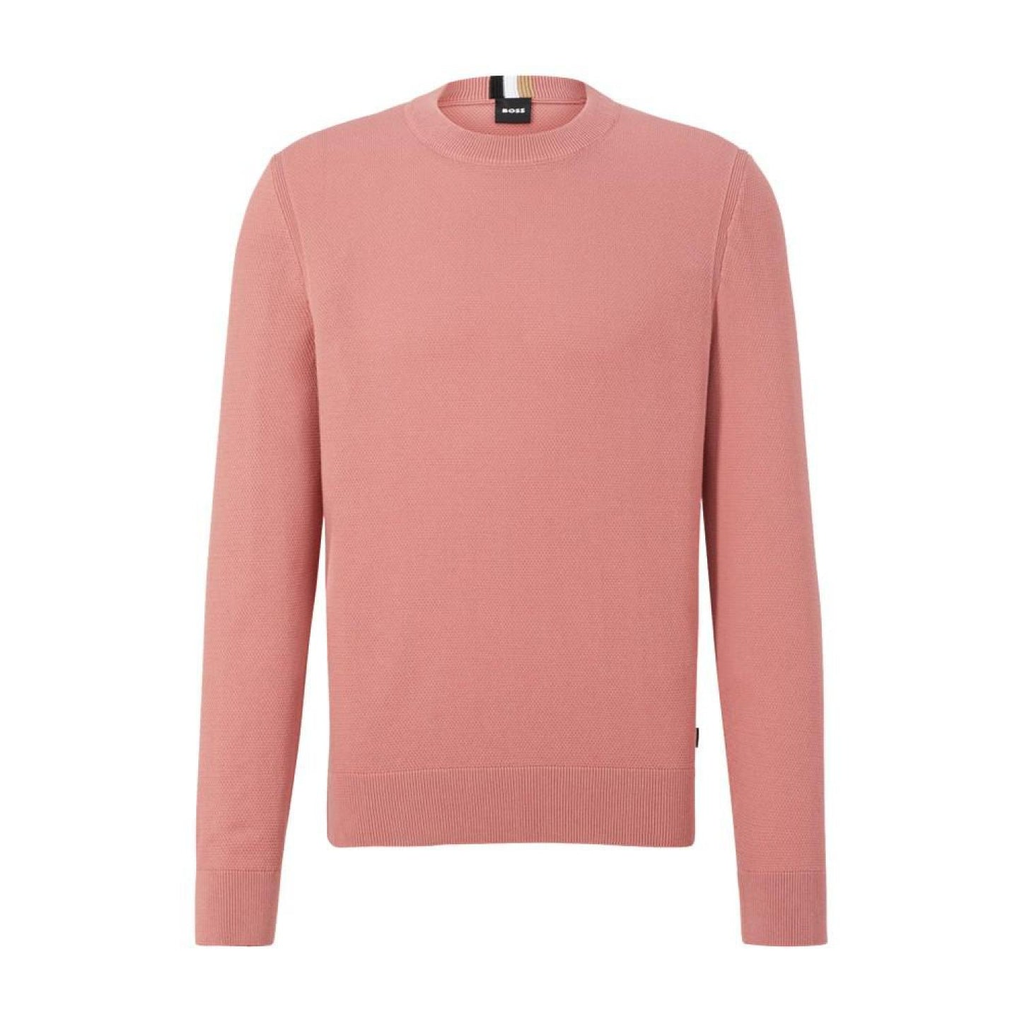 Men's Stripe Detailed Crew-Neck Sweater