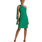 Georgette One-Shoulder Cocktail Dress