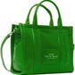 Green Medium 'The Shiny Crinkle' Tote