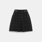Coach Outlet Signature Jacquard Denim Skirt