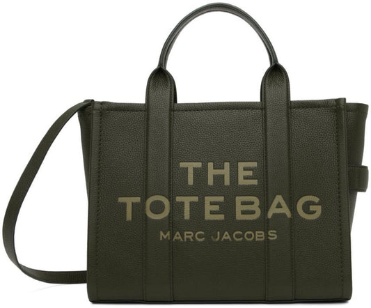 Khaki 'The Leather Medium' Tote