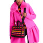 Manhattan Carnival Fair Isle Sweater Knit Tote