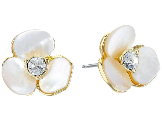 Disco Pansy Studs
