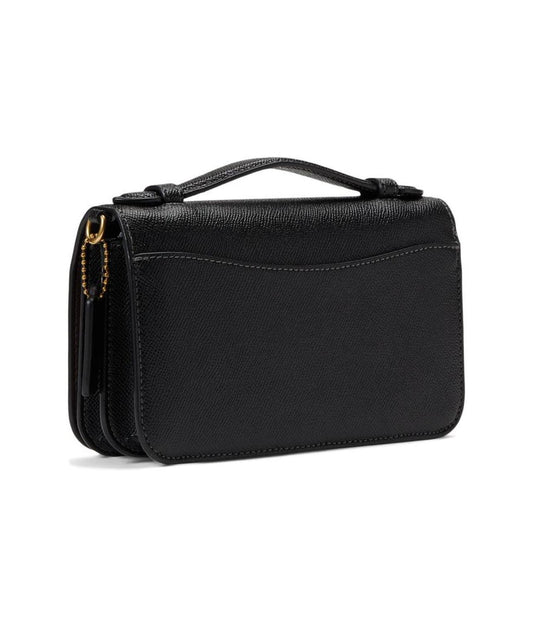 Cross Grain Leather Bea Crossbody