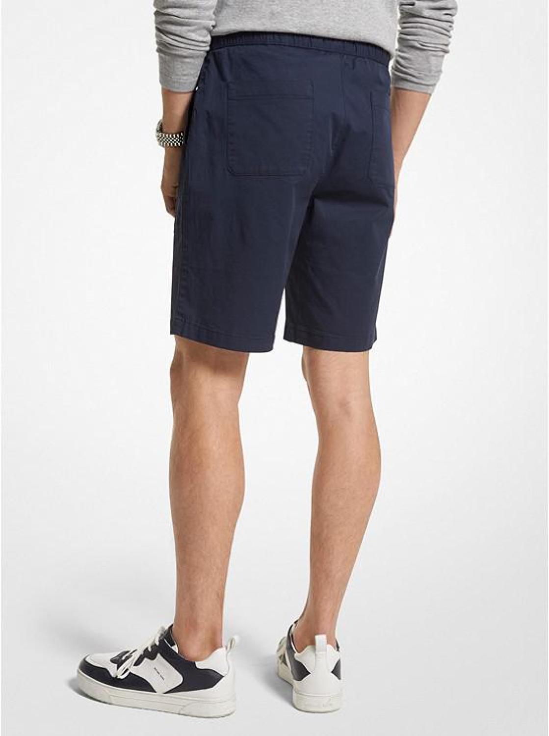 Stretch Cotton Shorts