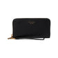 Ava Pebbled Leather Zip Around Continental Wristlet