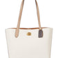 Color-Block Leather Willow Tote