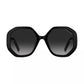 53MM Geometric Logo Sunglasses