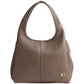 Lana Polished Pebble Leather Shoulder Bag