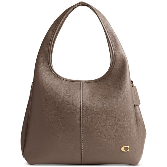Lana Polished Pebble Leather Shoulder Bag