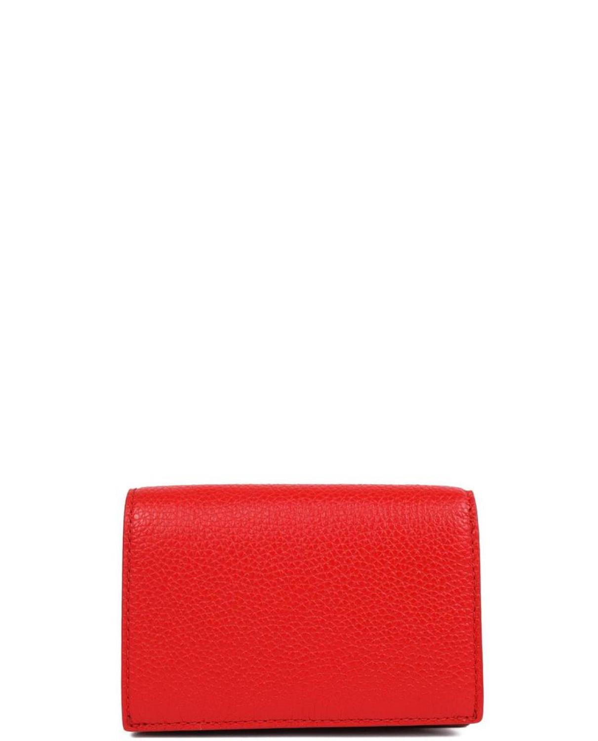 Marc Jacobs Logo Embossed Small Bifold Wallet