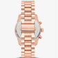 Lexington Pavé Rose Gold-Tone Watch