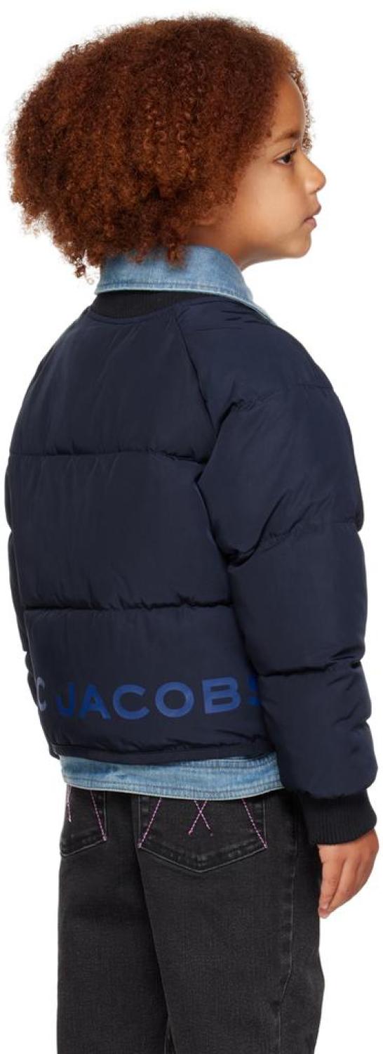 Kids Navy Layered Jacket