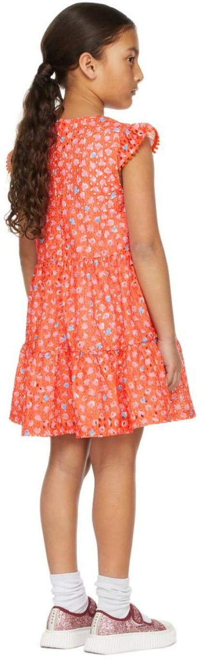 Kids Red Hearts All Over Dress