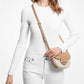 Reed Small Logo and Leather Crossbody Bag