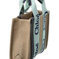 Chloé Woody Small Canvas & Leather Tote