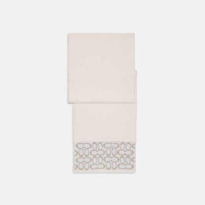 Coach Outlet Signature Oblong Scarf