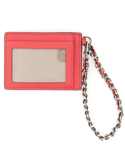 Michael Michael Kors Logo Plaque Card Holder