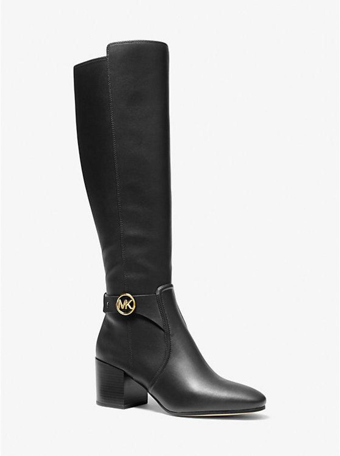 Carmen Faux Leather Riding Boot