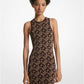 Empire Signature Logo Jacquard Tank Dress