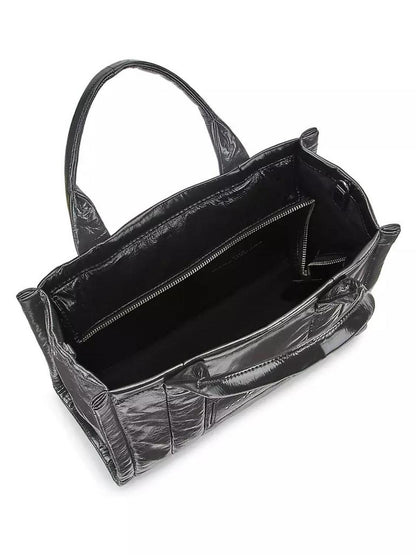 The Shiny Crinkle Medium Tote