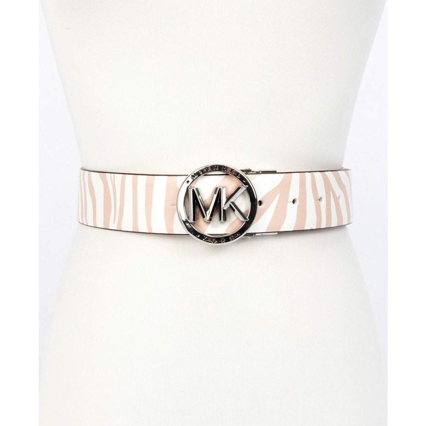 Women's Reversible Zebra-Print Belt