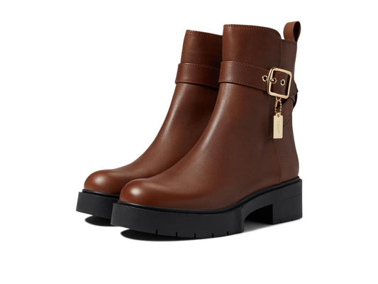 Lacey Leather Bootie