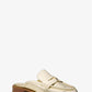 Eden Metallic Leather Mule