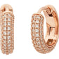 Brilliant Statements Pave Mini Huggies Earrings