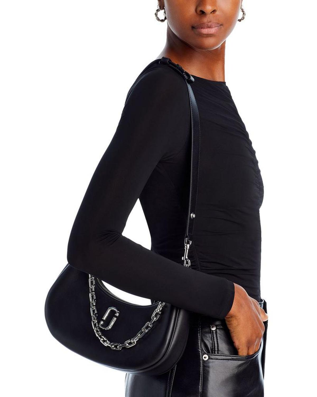 The J Marc Curve Shoulder Bag
