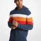 MK X ellesse Ribbed Cotton Blend Hoodie