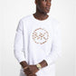 Logo Charm Cotton Blend Sweatshirt