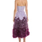 Marchesa Notte Ombre Cocktail Dress